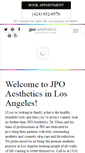 Mobile Screenshot of jpoaesthetics.com